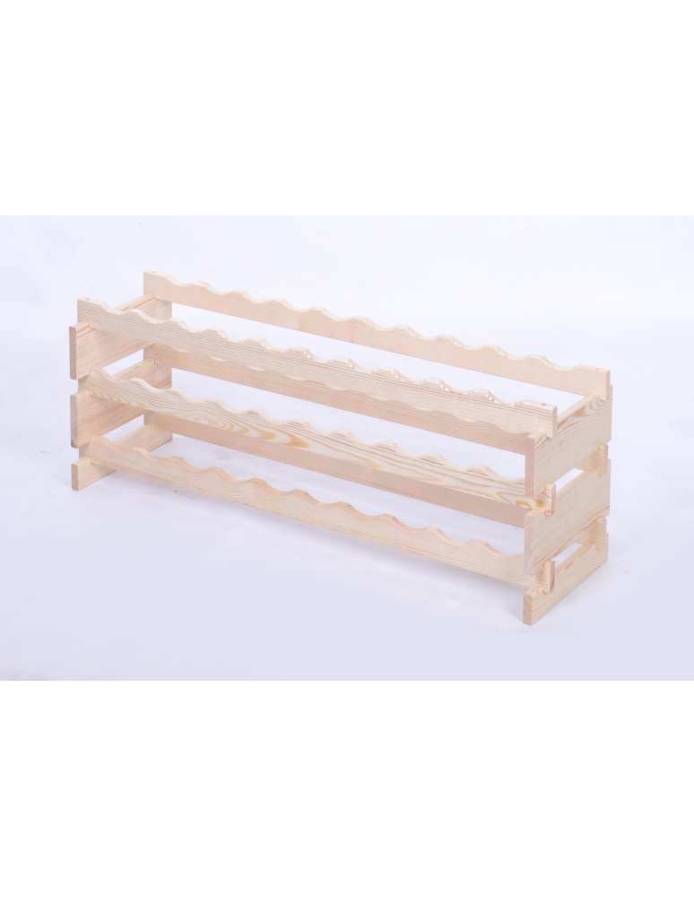 Modułowe stojaki do butelek RW11 - Stojak na wino regał modułowy na butelki 3x10 but POJEMNY BEZ NARZĘDZI - product b2b.wamar.biz 3