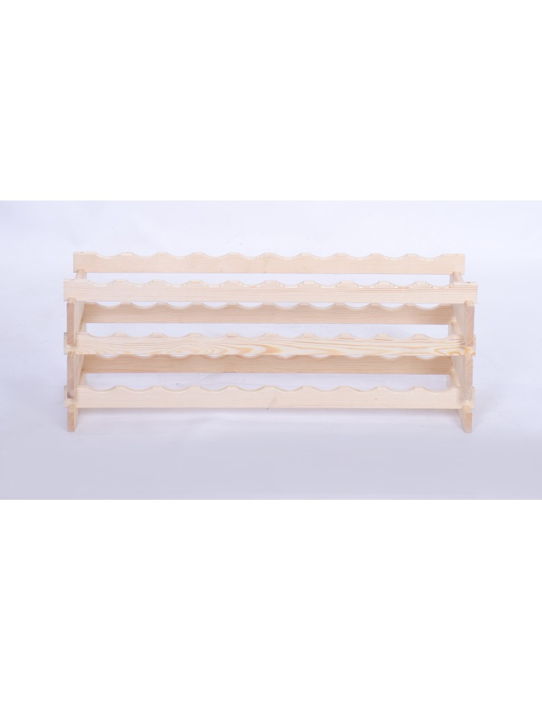 Modułowe stojaki do butelek RW11 - Stojak na wino regał modułowy na butelki 3x10 but POJEMNY BEZ NARZĘDZI - product b2b.wamar.biz 4