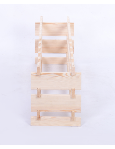 Modułowe stojaki do butelek RW11 - Stojak na wino regał modułowy na butelki 3x10 but POJEMNY BEZ NARZĘDZI - product 5