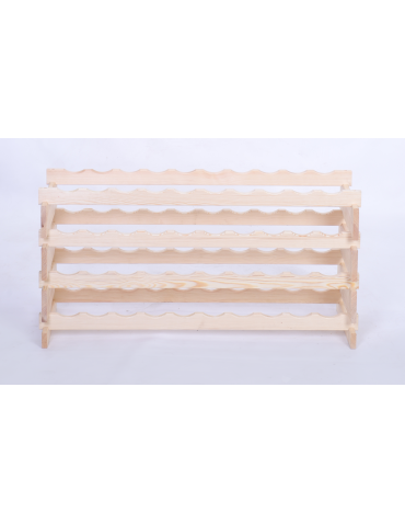 Modułowe stojaki do butelek RW11 - Stojak na wino regał modułowy na butelki 4x10 but POJEMNY BEZ NARZĘDZI - product 4