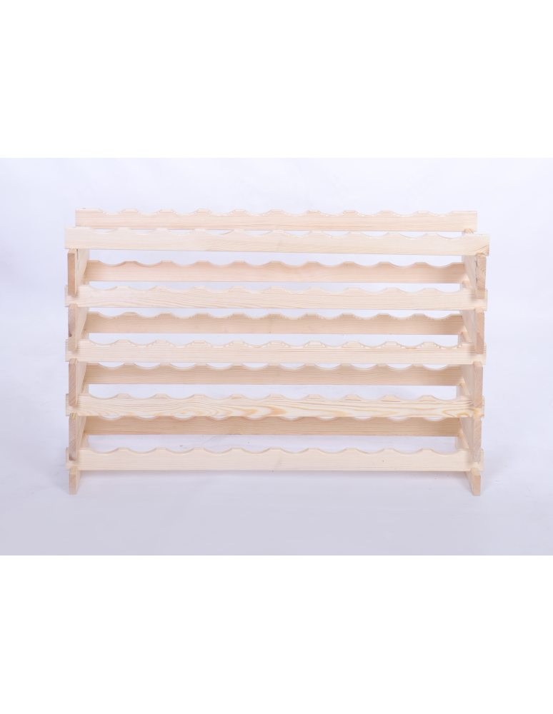 Modułowe stojaki do butelek RW11 - Stojak na wino regał modułowy na butelki 5x10 but BUDUJ JAK KLOCKI EKO - product b2b.wamar.biz 4