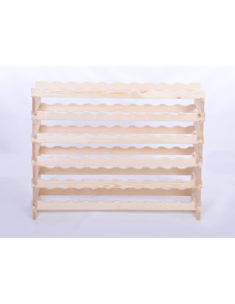 Modułowe stojaki do butelek RW11 - Stojak na wino regał modułowy na butelki 6x10 but BUDUJ JAK KLOCKI EKO - product b2b.wamar.biz 4