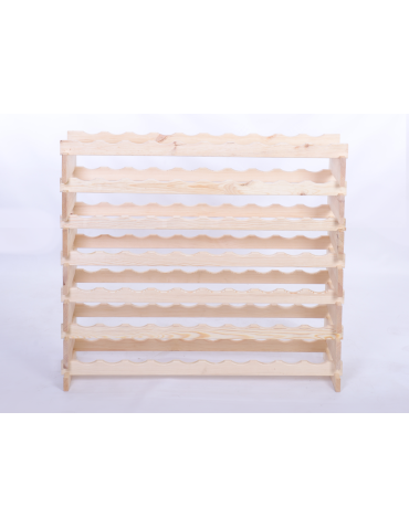 Modułowe stojaki do butelek RW11 - Stojak na wino regał modułowy na butelki 7x10 but BUDUJ JAK KLOCKI EKO - product 4