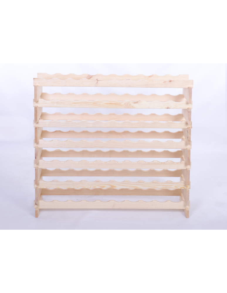 Modułowe stojaki do butelek RW11 - Stojak na wino regał modułowy na butelki 7x10 but BUDUJ JAK KLOCKI EKO - product b2b.wamar.biz 4