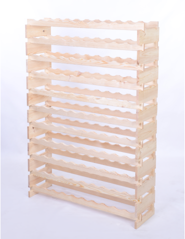Modułowe stojaki do butelek RW11 - Stojak na wino regał modułowy na butelki 11x10 but DUŻY MONTAŻ BEZ NARZĘDZI - produkt 3