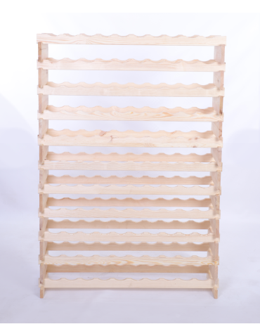 Modułowe stojaki do butelek RW11 - Stojak na wino regał modułowy na butelki 11x10 but DUŻY MONTAŻ BEZ NARZĘDZI - produkt 4