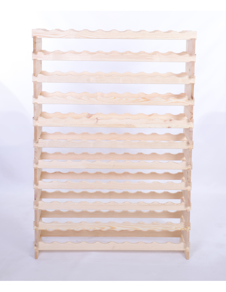 Modułowe stojaki do butelek RW11 - Stojak na wino regał modułowy na butelki 11x10 but DUŻY MONTAŻ BEZ NARZĘDZI - produkt b2b.wamar.biz 4