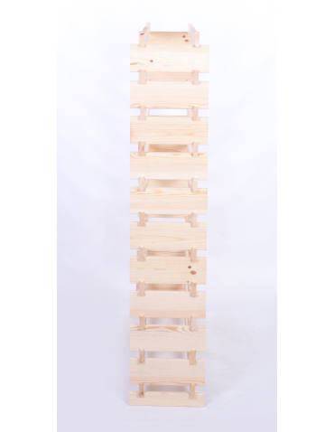 Modułowe stojaki do butelek RW11 - Stojak na wino regał modułowy na butelki 11x10 but DUŻY MONTAŻ BEZ NARZĘDZI - produkt 5