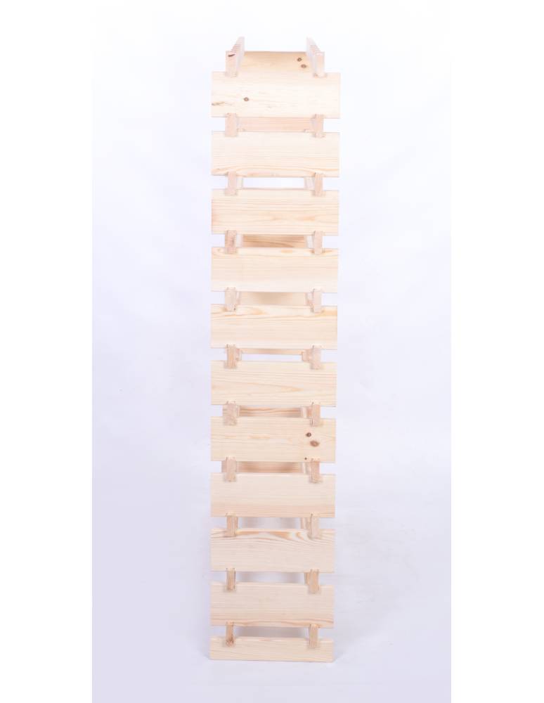 Modułowe stojaki do butelek RW11 - Stojak na wino regał modułowy na butelki 11x10 but DUŻY MONTAŻ BEZ NARZĘDZI - produkt b2b.wamar.biz 5