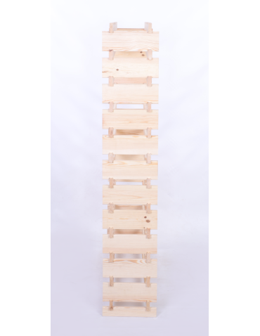 Modułowe stojaki do butelek RW11 - Stojak na wino regał modułowy na butelki 12x10 but DUŻY MONTAŻ BEZ NARZĘDZI - product 5