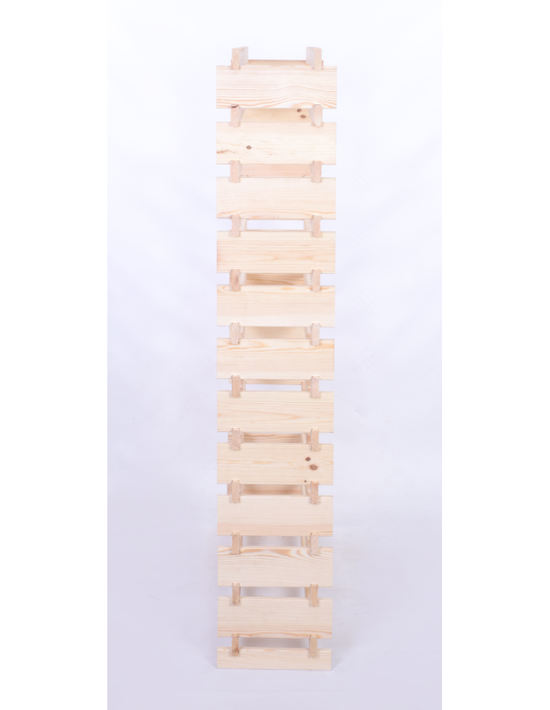 Modułowe stojaki do butelek RW11 - Stojak na wino regał modułowy na butelki 12x10 but DUŻY MONTAŻ BEZ NARZĘDZI - product b2b.wamar.biz 5