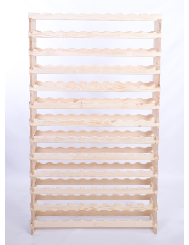 Modułowe stojaki do butelek RW11 - Stojak na wino regał modułowy na butelki 13x10 but POJEMNY BEZ NARZĘDZI - product 4