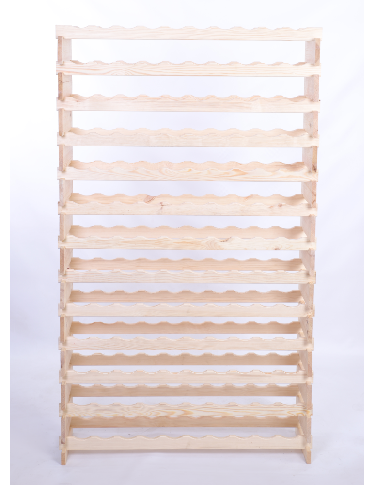 Modułowe stojaki do butelek RW11 - Stojak na wino regał modułowy na butelki 13x10 but POJEMNY BEZ NARZĘDZI - product b2b.wamar.biz 4