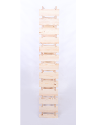 Modułowe stojaki do butelek RW11 - Stojak na wino regał modułowy na butelki 13x10 but POJEMNY BEZ NARZĘDZI - product 5