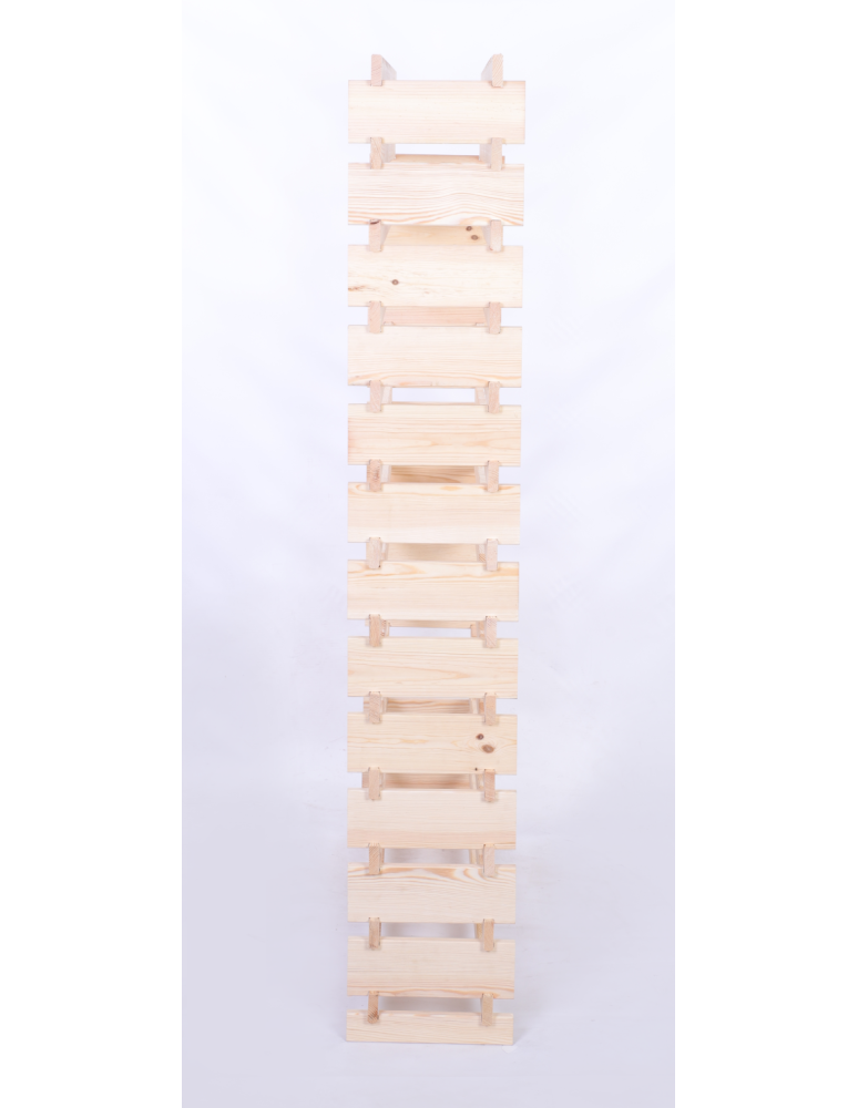 Modułowe stojaki do butelek RW11 - Stojak na wino regał modułowy na butelki 13x10 but POJEMNY BEZ NARZĘDZI - product b2b.wamar.biz 5