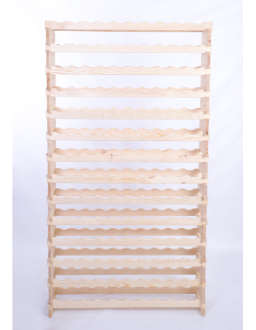 Modułowe stojaki do butelek RW11 - Stojak na wino regał modułowy na butelki 14x10 but POJEMNY BEZ NARZĘDZI - product 4