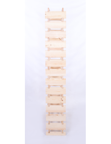 Modułowe stojaki do butelek RW11 - Stojak na wino regał modułowy na butelki 14x10 but POJEMNY BEZ NARZĘDZI - product 5