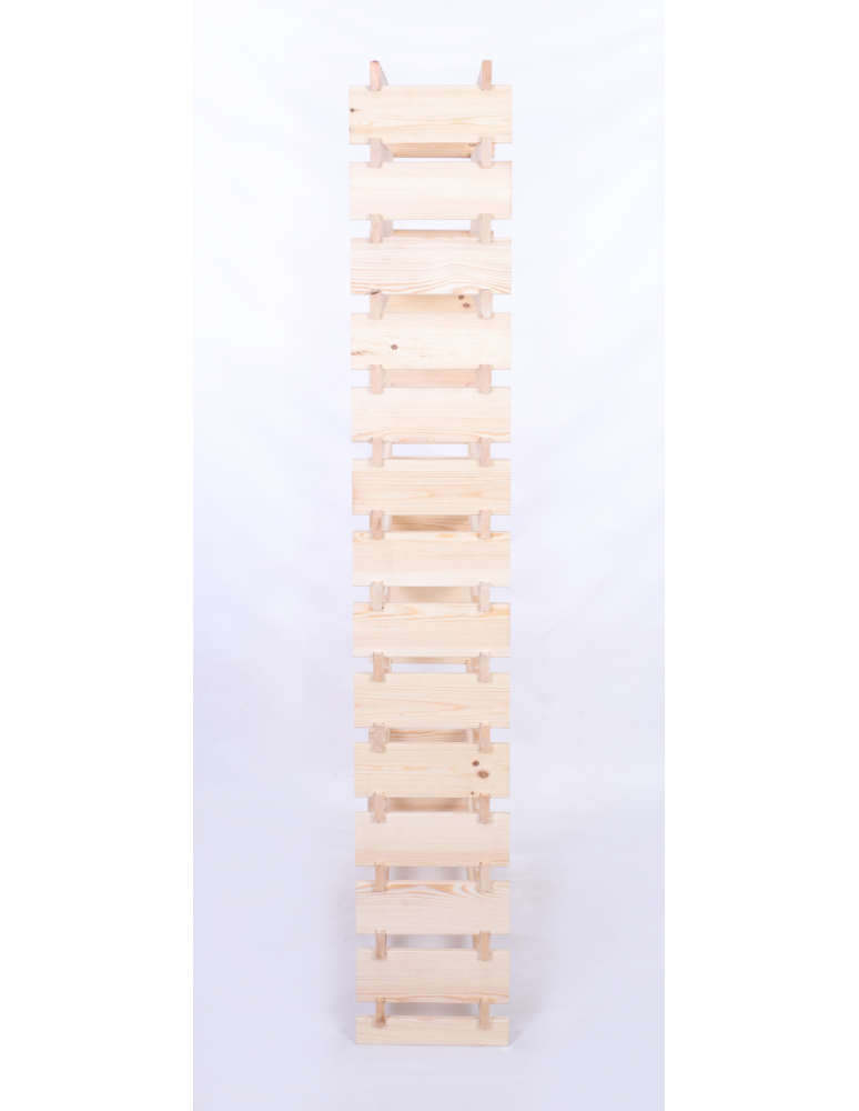 Modułowe stojaki do butelek RW11 - Stojak na wino regał modułowy na butelki 14x10 but POJEMNY BEZ NARZĘDZI - product b2b.wamar.biz 5