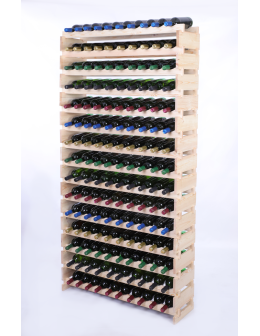 Stojak na wino regał modułowy na butelki 15x10 but WYSOKI BEZ NARZĘDZI - product 2