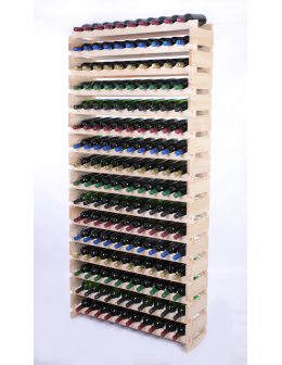 Stojak na wino regał modułowy na butelki 16x10 but WYSOKI BEZ NARZĘDZI - product 2