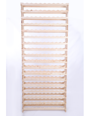 Modułowe stojaki do butelek RW11 - Stojak na wino regał modułowy na butelki 18x10 but WYSOKI BEZ NARZĘDZI - product 4