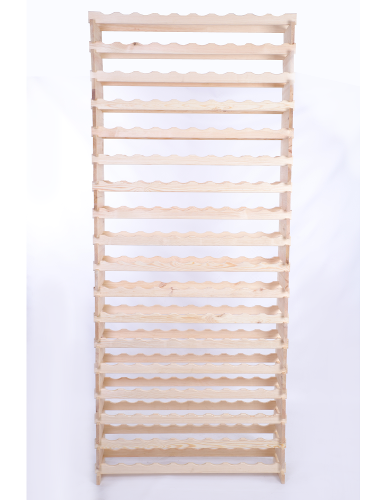 Modułowe stojaki do butelek RW11 - Stojak na wino regał modułowy na butelki 18x10 but WYSOKI BEZ NARZĘDZI - product b2b.wamar.biz 4