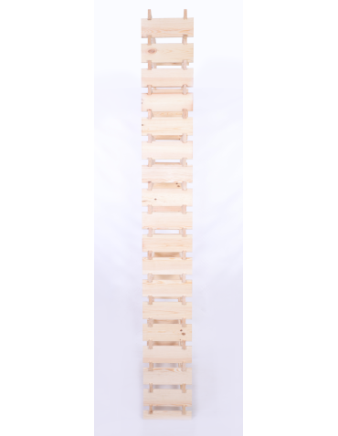 Modułowe stojaki do butelek RW11 - Stojak na wino regał modułowy na butelki 18x10 but WYSOKI BEZ NARZĘDZI - product 5