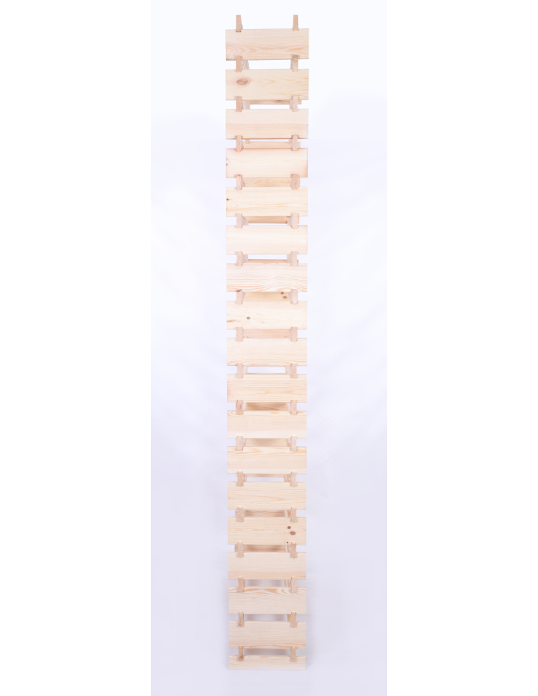 Modułowe stojaki do butelek RW11 - Stojak na wino regał modułowy na butelki 18x10 but WYSOKI BEZ NARZĘDZI - product b2b.wamar.biz 5