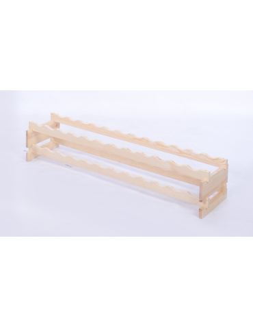 Stojak na wino regał modułowy na butelki 2x12 but SZEROKI BEZ NARZĘDZI - product 2