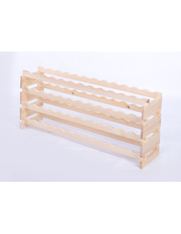 Stojak na wino regał modułowy na butelki 4x12 but SZEROKI BEZ NARZĘDZI - product 2