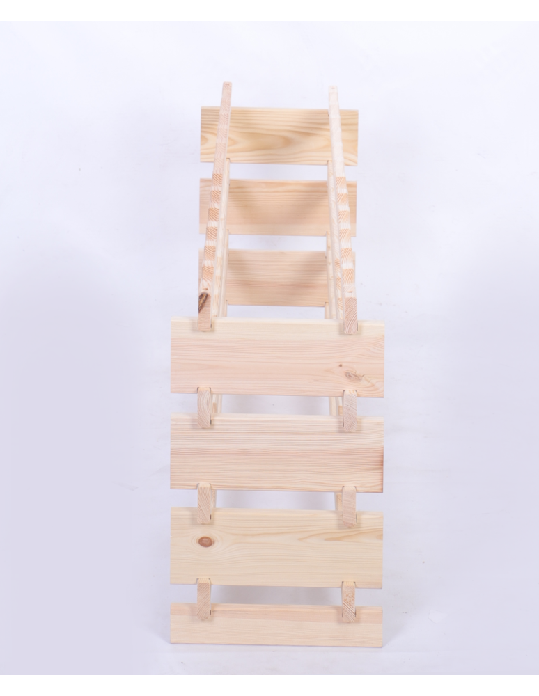 Modułowe stojaki do butelek RW11 - Stojak na wino regał modułowy na butelki 4x12 but SZEROKI BEZ NARZĘDZI - product b2b.wamar.biz 4