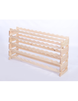 Stojak na wino regał modułowy na butelki 5x12 but BUDUJ JAK KLOCKI EKO - product 2