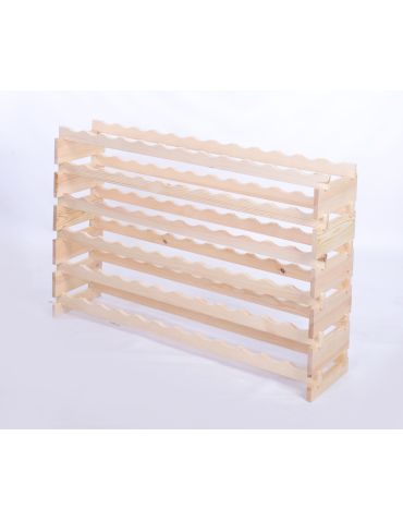 Stojak na wino regał modułowy na butelki 6x12 but BUDUJ JAK KLOCKI EKO - produkt 2