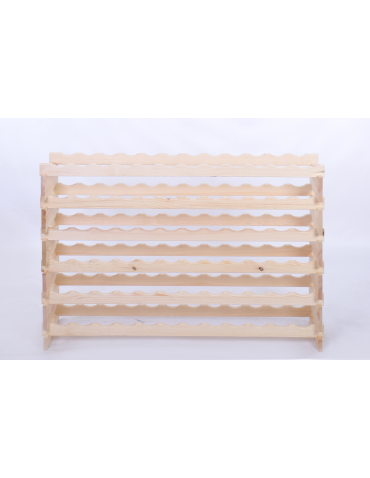 Modułowe stojaki do butelek RW11 - Stojak na wino regał modułowy na butelki 6x12 but BUDUJ JAK KLOCKI EKO - product 3