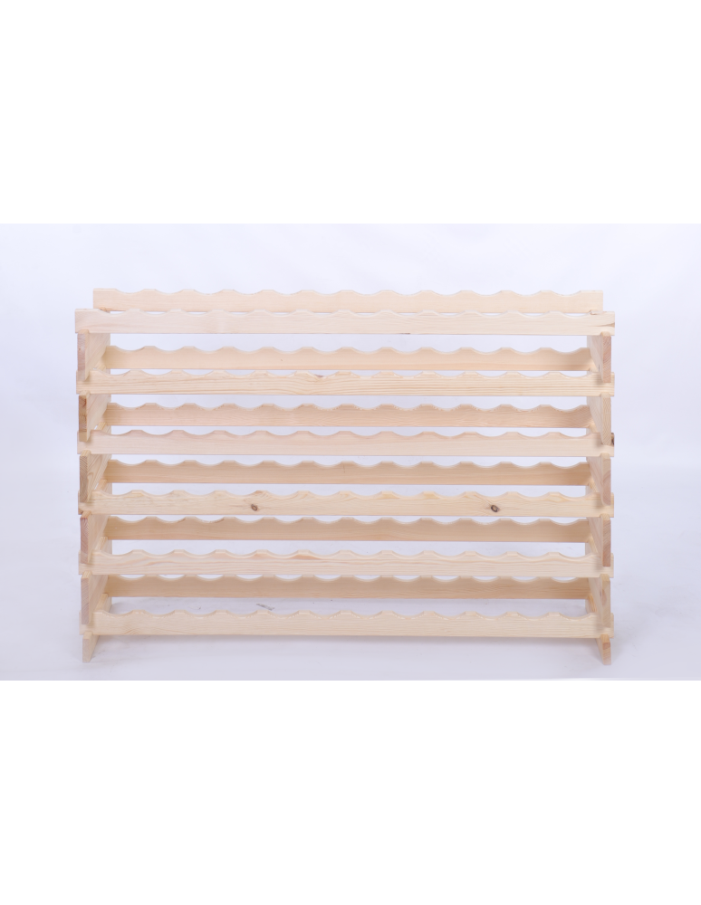 Modułowe stojaki do butelek RW11 - Stojak na wino regał modułowy na butelki 6x12 but BUDUJ JAK KLOCKI EKO - product b2b.wamar.biz 3