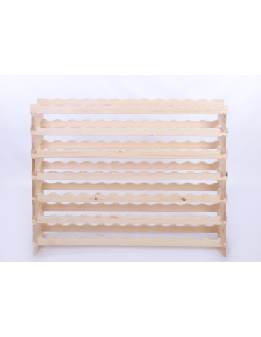 Modułowe stojaki do butelek RW11 - Stojak na wino regał modułowy na butelki 7x12 but BUDUJ JAK KLOCKI EKO - product 4