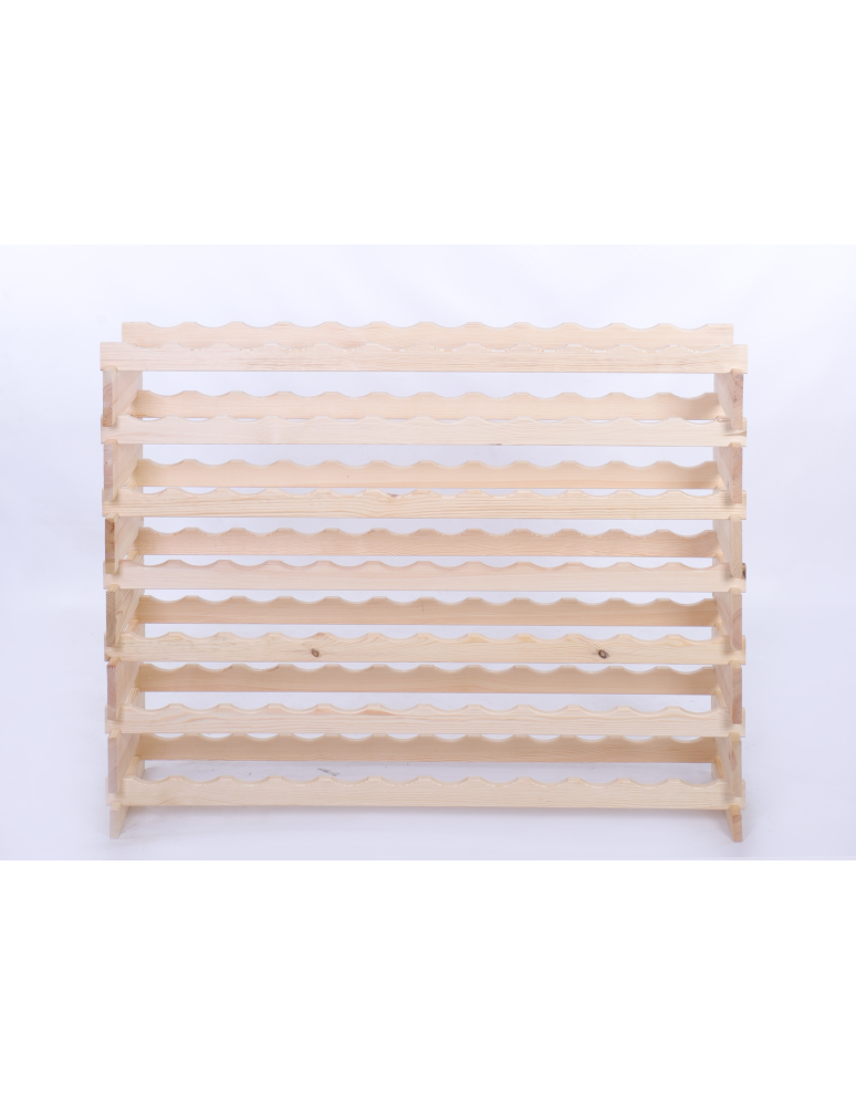 Modułowe stojaki do butelek RW11 - Stojak na wino regał modułowy na butelki 7x12 but BUDUJ JAK KLOCKI EKO - product b2b.wamar.biz 4