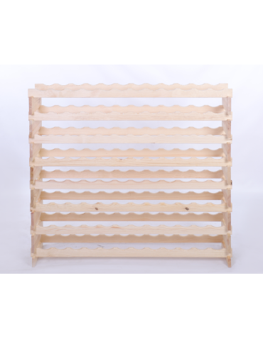 Modułowe stojaki do butelek RW11 - Stojak na wino regał modułowy na butelki 8x12 but SZEROKI BEZ NARZĘDZI - product 4