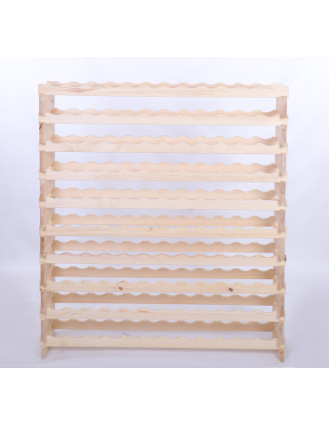 Modułowe stojaki do butelek RW11 - Stojak na wino regał modułowy na butelki 10x12 but DUŻY MONTAŻ BEZ NARZĘDZI - produkt 4