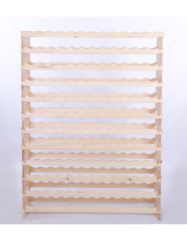 Modułowe stojaki do butelek RW11 - Stojak na wino regał modułowy na butelki 12x12 but DUŻY MONTAŻ BEZ NARZĘDZI - produkt 4