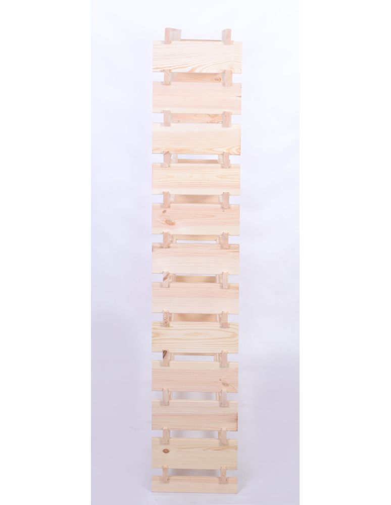 Modułowe stojaki do butelek RW11 - Stojak na wino regał modułowy na butelki 12x12 but DUŻY MONTAŻ BEZ NARZĘDZI - produkt b2b.wamar.biz 5