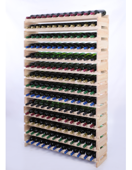 Stojak na wino regał modułowy na butelki 14x12 but SZEROKI BEZ NARZĘDZI - product 2