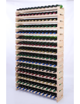 Stojak na wino regał modułowy na butelki 15x12 but WYSOKI BEZ NARZĘDZI - product 2