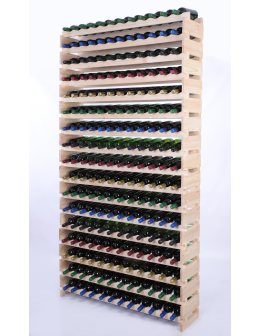 Stojak na wino regał modułowy na butelki 17x12 but WYSOKI BEZ NARZĘDZI - product 2