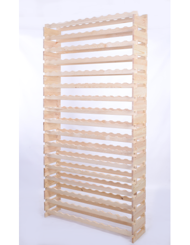 Modułowe stojaki do butelek RW11 - Stojak na wino regał modułowy na butelki 17x12 but WYSOKI BEZ NARZĘDZI - product 3