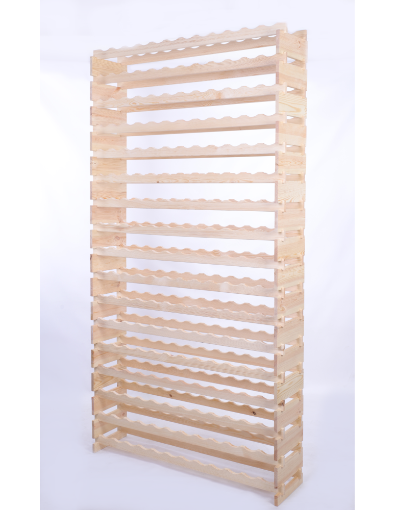 Modułowe stojaki do butelek RW11 - Stojak na wino regał modułowy na butelki 17x12 but WYSOKI BEZ NARZĘDZI - product b2b.wamar.biz 3