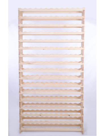 Modułowe stojaki do butelek RW11 - Stojak na wino regał modułowy na butelki 17x12 but WYSOKI BEZ NARZĘDZI - product 4