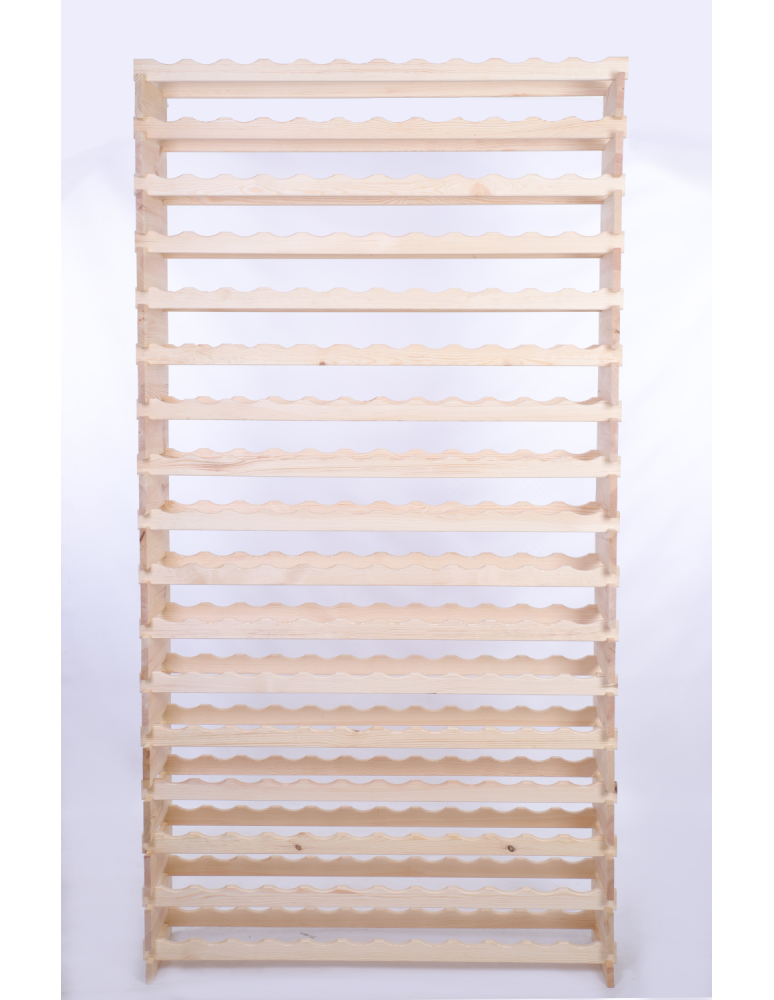 Modułowe stojaki do butelek RW11 - Stojak na wino regał modułowy na butelki 17x12 but WYSOKI BEZ NARZĘDZI - product b2b.wamar.biz 4