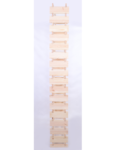 Modułowe stojaki do butelek RW11 - Stojak na wino regał modułowy na butelki 17x12 but WYSOKI BEZ NARZĘDZI - product 5