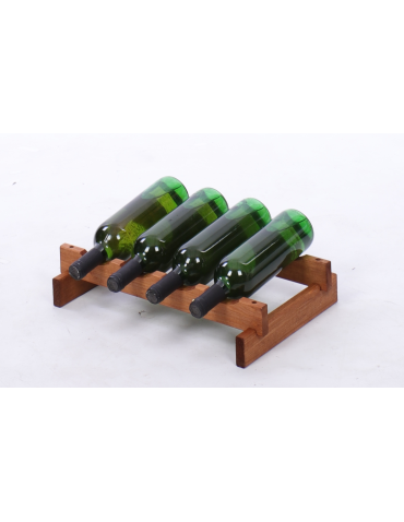 Stojak na wino regał modułowy na butelki 1x4 but WĄSKI ECO BEZ NARZĘDZI - produkt 2